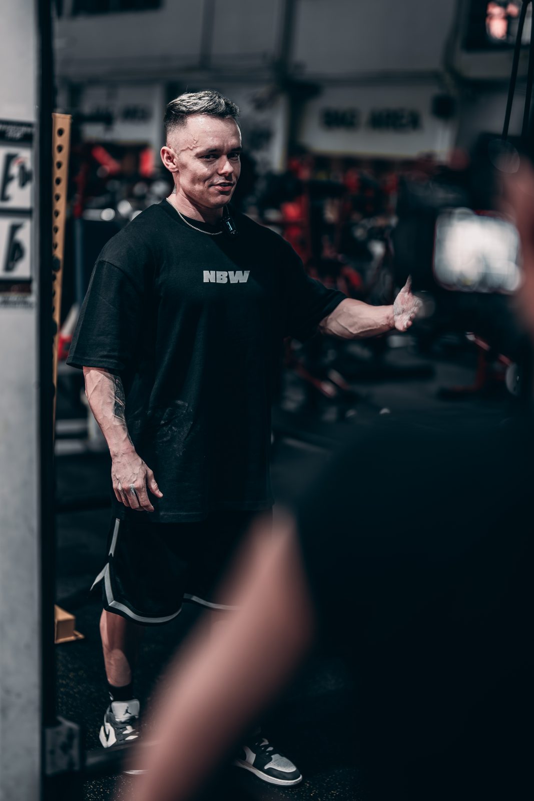Athlete in the gym